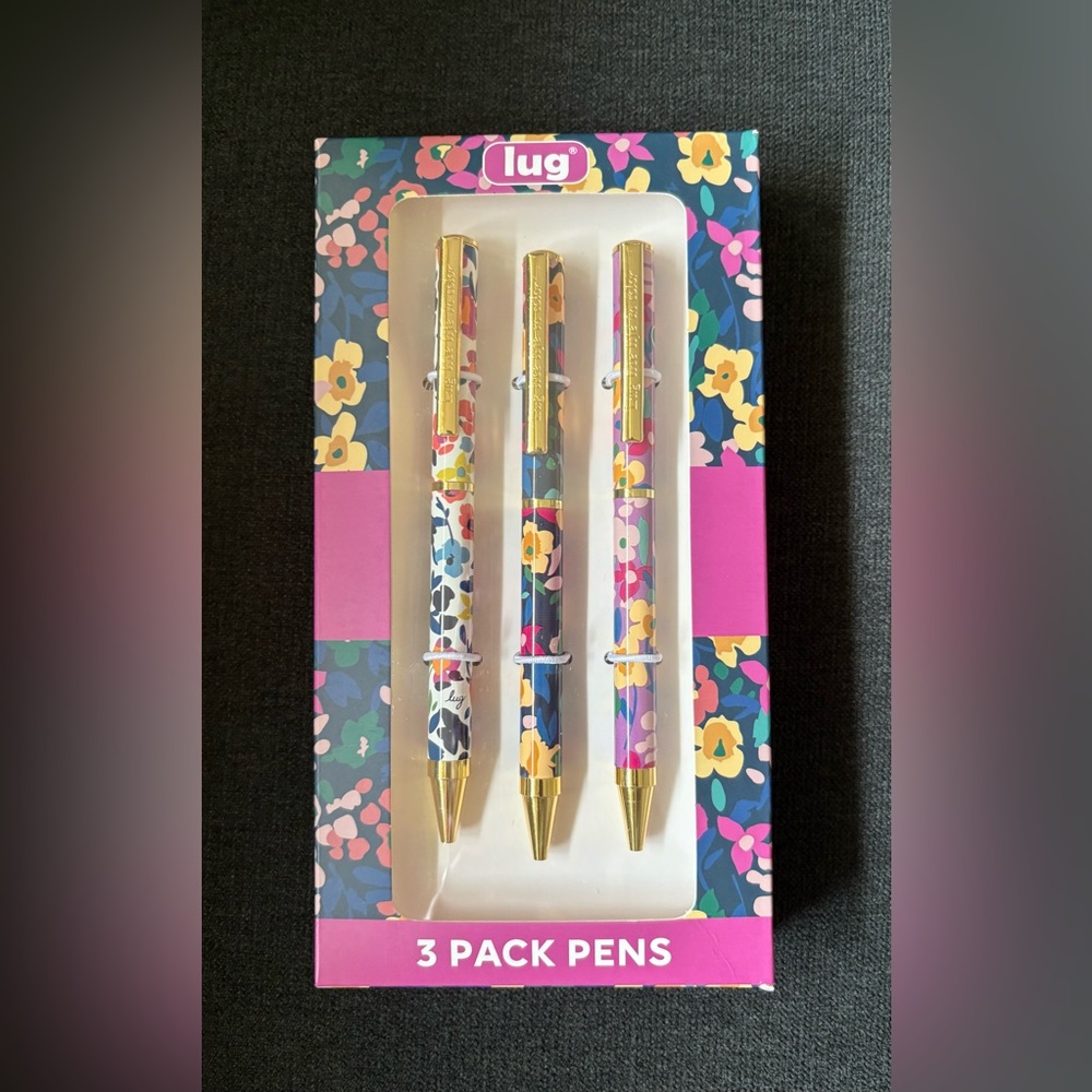 Lug Scribble Pens 3-pack – Wildflower
